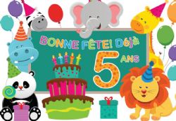 5 ANS - BONNE FÊTE! DÉJÀ 5 ANS - DE MILLBROOK